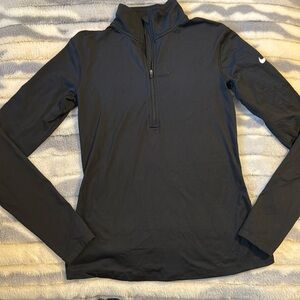 Black Nike Long Sleeve Workout Top